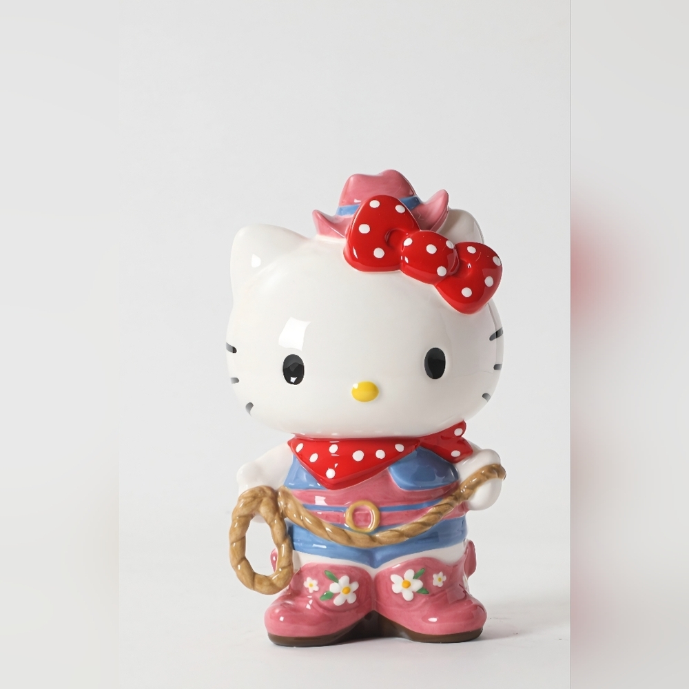 Hello Kitty Cowboy Figurine